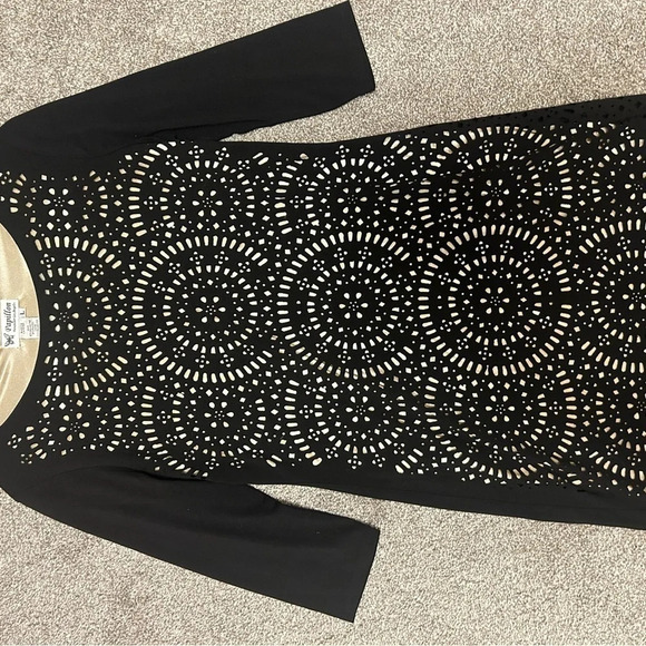 Papillon L dress cut-outs with gold underlay. 4/100 Talbots  RL Max S and Pap - Picture 3 of 11